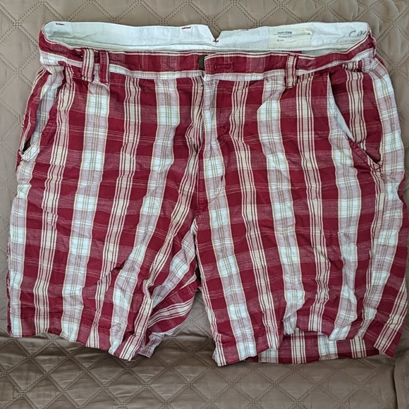 Chaps plaid shorts sz 36 - Picture 1 of 3